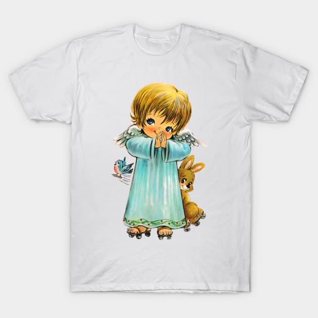 Rollerskate Angel Angel T Shirt TeePublic